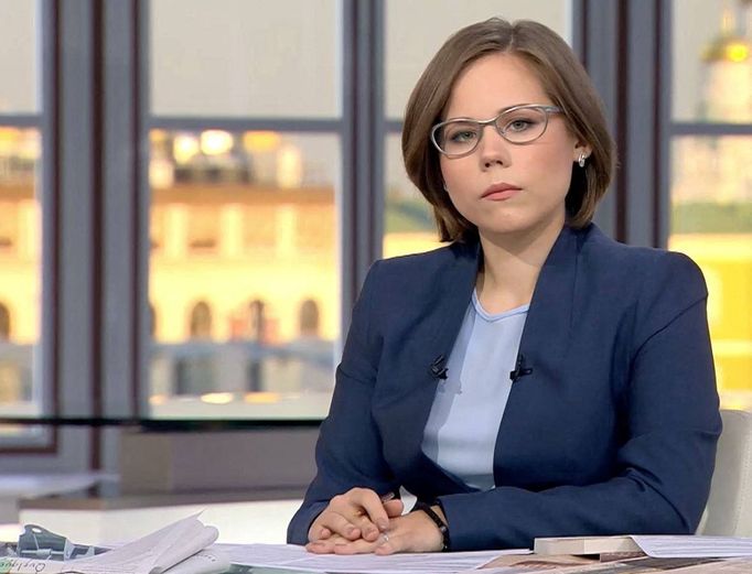 Novinářka Darja Duginová na nedatovaném snímku, který získala agentura Reuters.