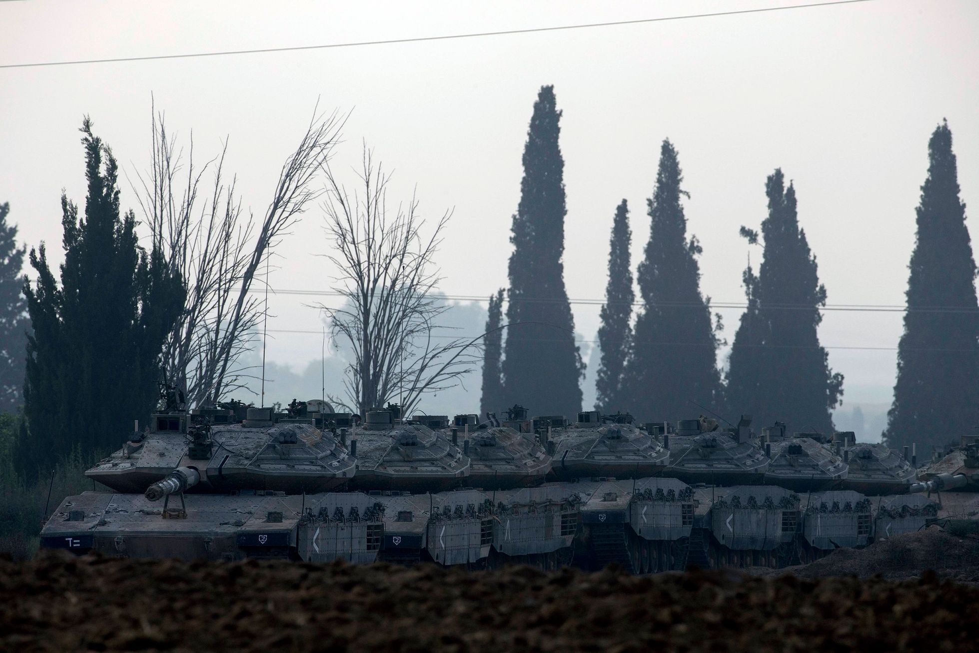 Izrael - tank - gaza - palestina