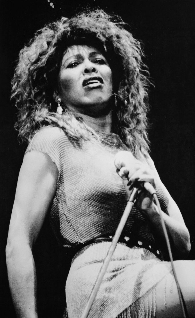 Zpěvačka Tina Turner v roce 1990.