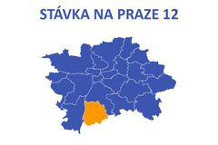 Dopravní situace v době stávky - Praha 12