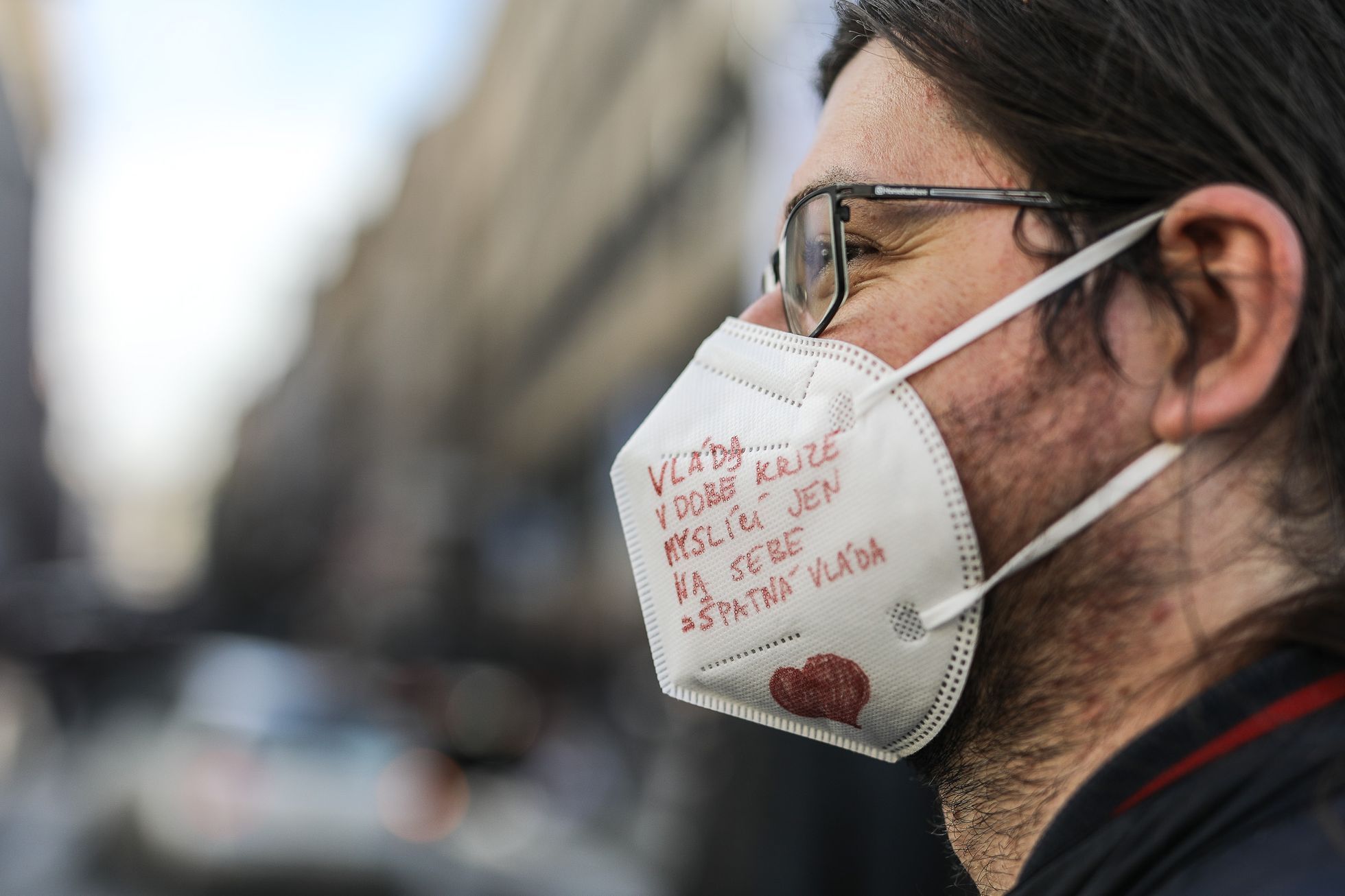 Demonstrace Milion chvilek Václavské náměstí 20. 5. 2021 za odstoupení Marie Benešové