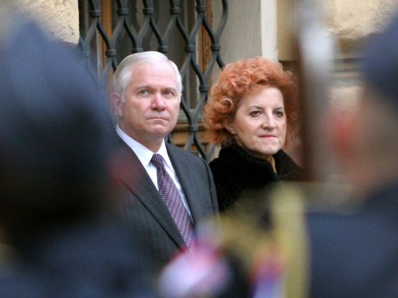 Robert Gates v Praze