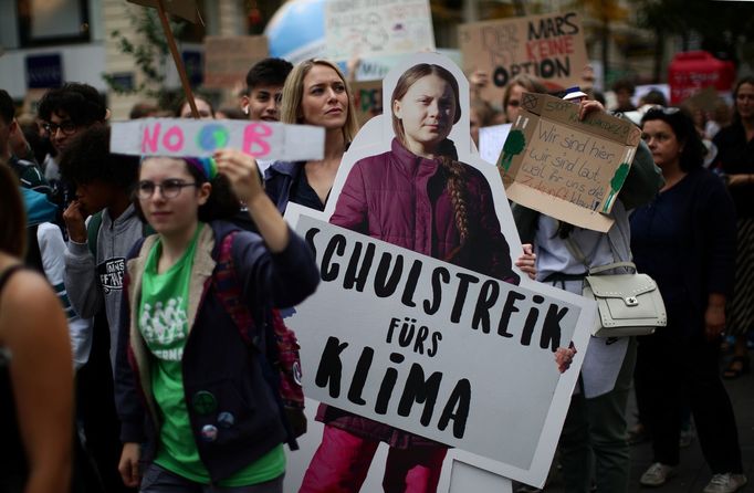 Celosvětové stávky za klima Fridays for Future