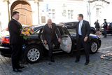 Přijel prezident Václav Klaus