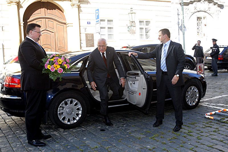 Václav Klaus ve sněmovně