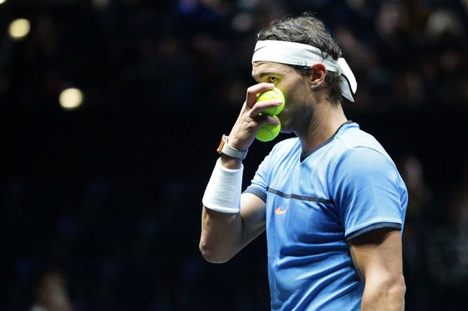 Rafael Nadal na Laver Cupu 2017