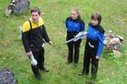 With home-made costumes and uniforms, weapons carved out of wood and carton and plenty of enthusiasm to see the production through, the first feature film made by Czech fans of Star Trek is about to be screened.