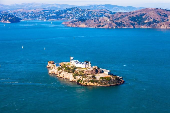 Ostrov Alcatraz, San Francisco, USA