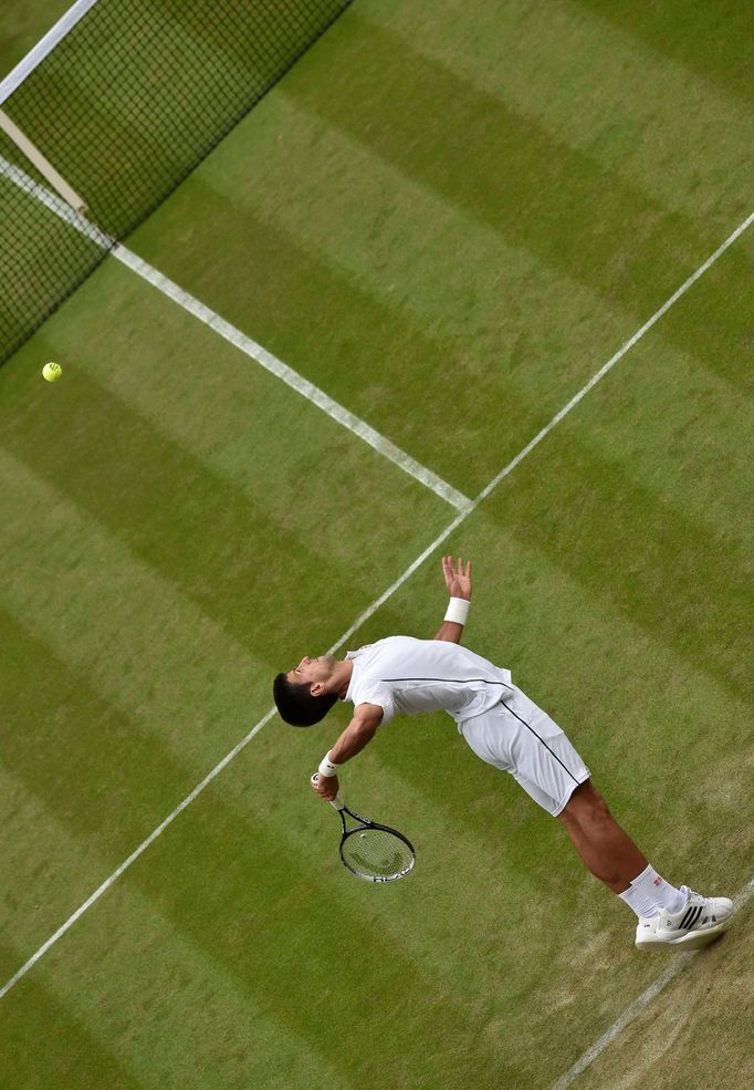 Wimbledon 2014: Štěpánek - Djokovič