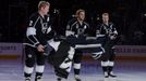 NHL, LA KIngs - San Jose: Matt Greene, Anže Kopitar, Dustin Brown