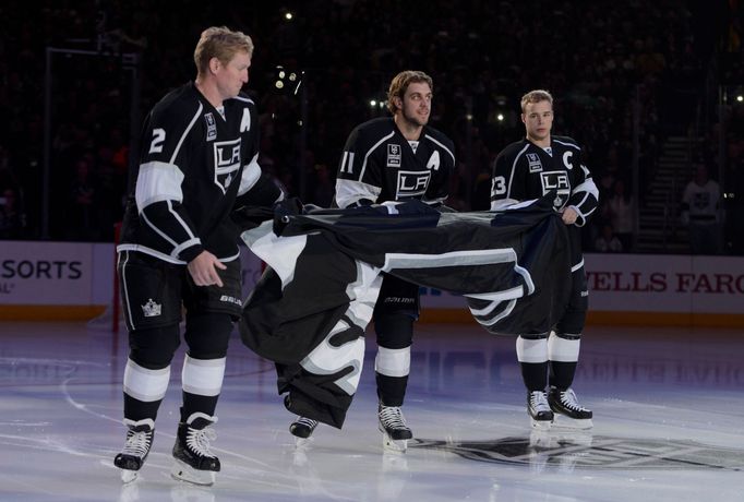 NHL, LA KIngs - San Jose: Matt Greene, Anže Kopitar, Dustin Brown