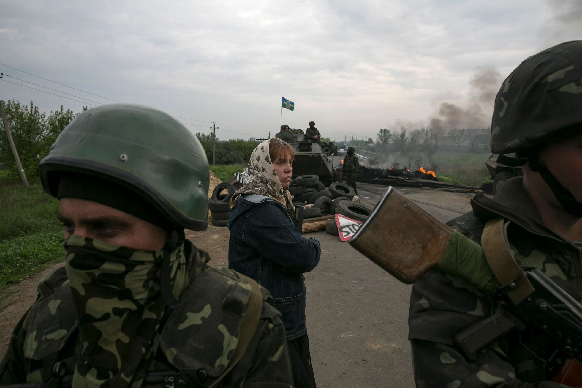 Ukrajina - Slavjansk - armáda