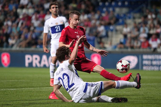 Česko - Arménie, přípravný zápas v Mladé Boleslavi: Jan Sýkora