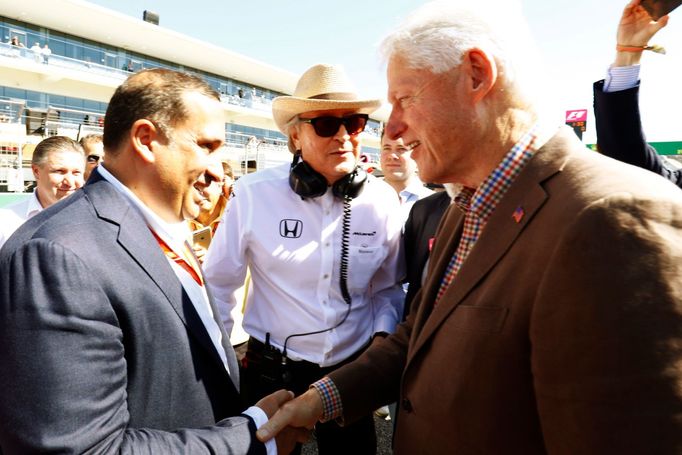 F1, VC USA 2017: Zak Brown a Bill Clinton