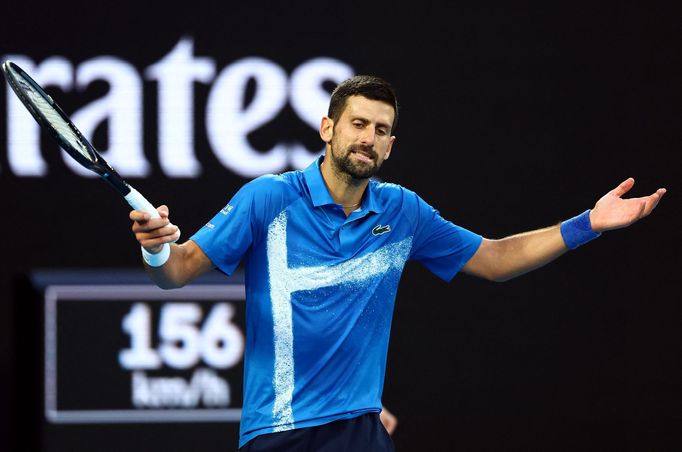 Australian Open, 1. kolo: Novak Djokovič