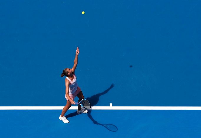 tenis, Australian Open 2019, Karolína Plíšková v utkání 1. kola