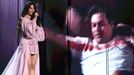 Camilla Cabello, kubánsko-mexická zpěvačka a bývalá členka dívčí skupiny Fifth Harmony, věnovala skladbu First Man svému otci sedícímu v první řadě. A nakonec ho objala.