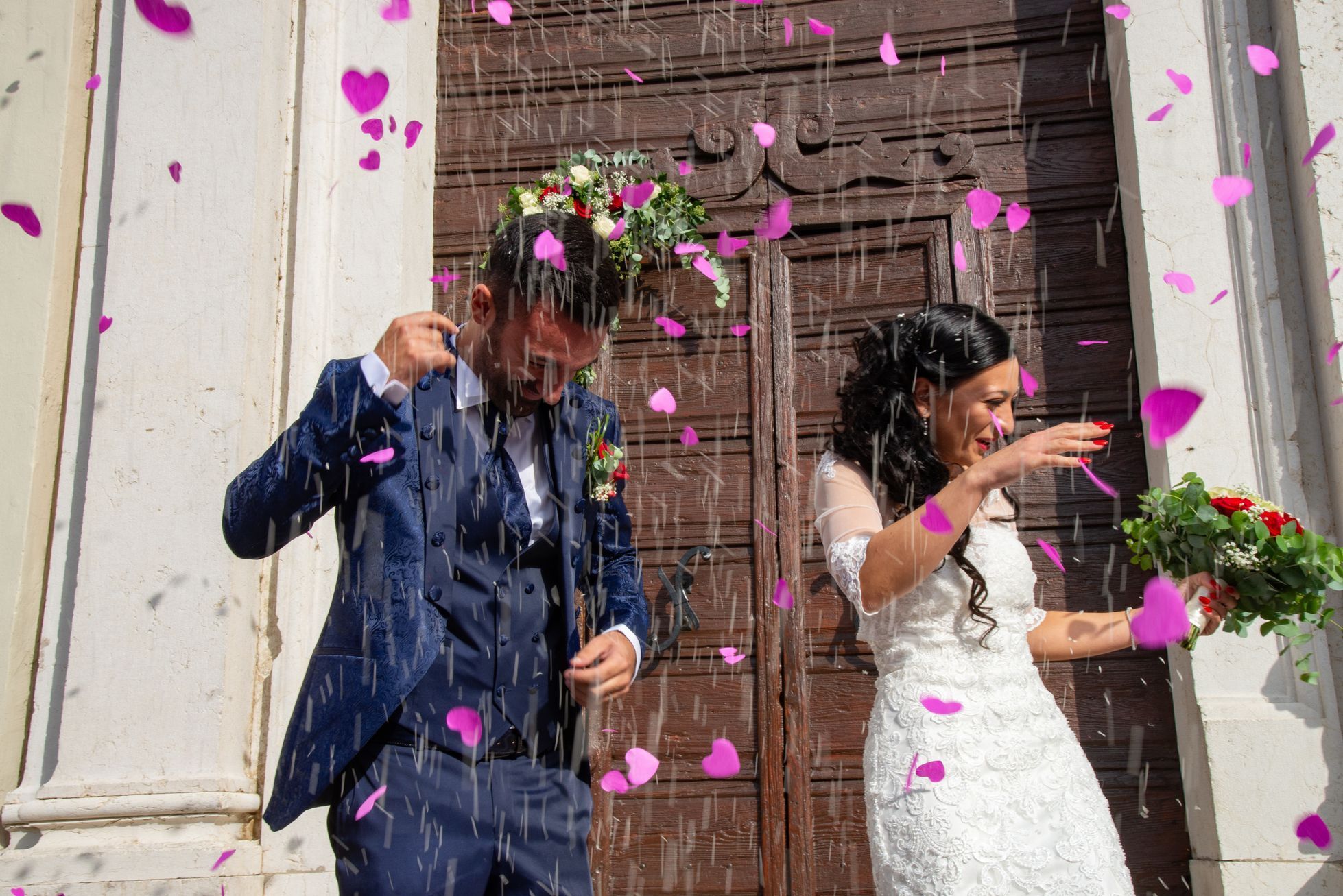 Confetti svatba, Itálie