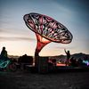 Snímky z výstavy World on fire, dokumentující kultovní festival Burning Man