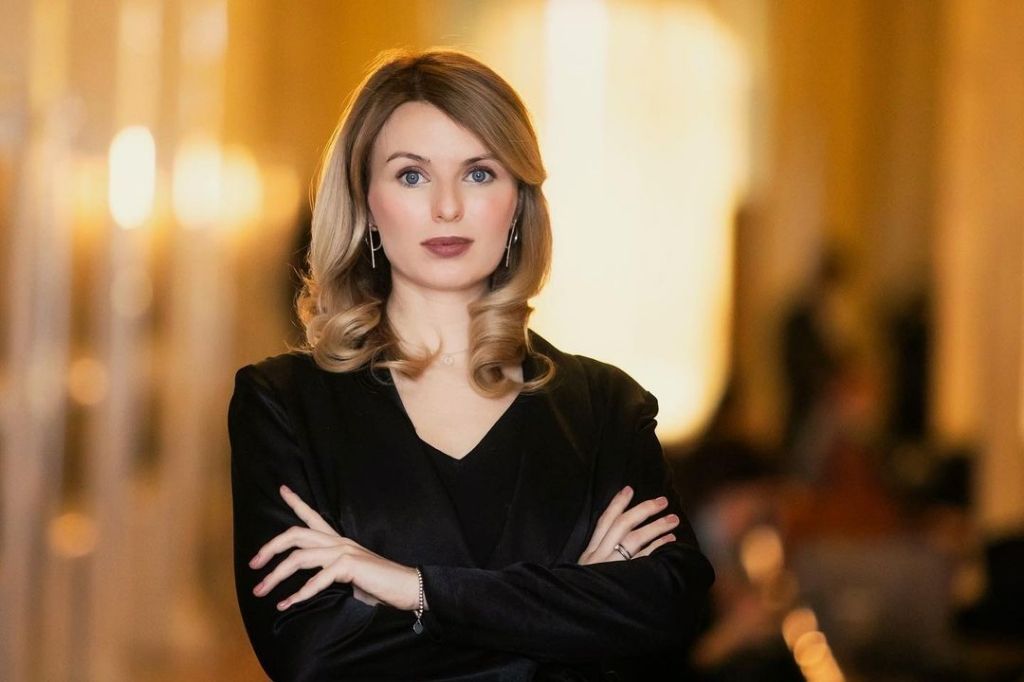 Ukrajinská poslankyně Lesja Vasylenková