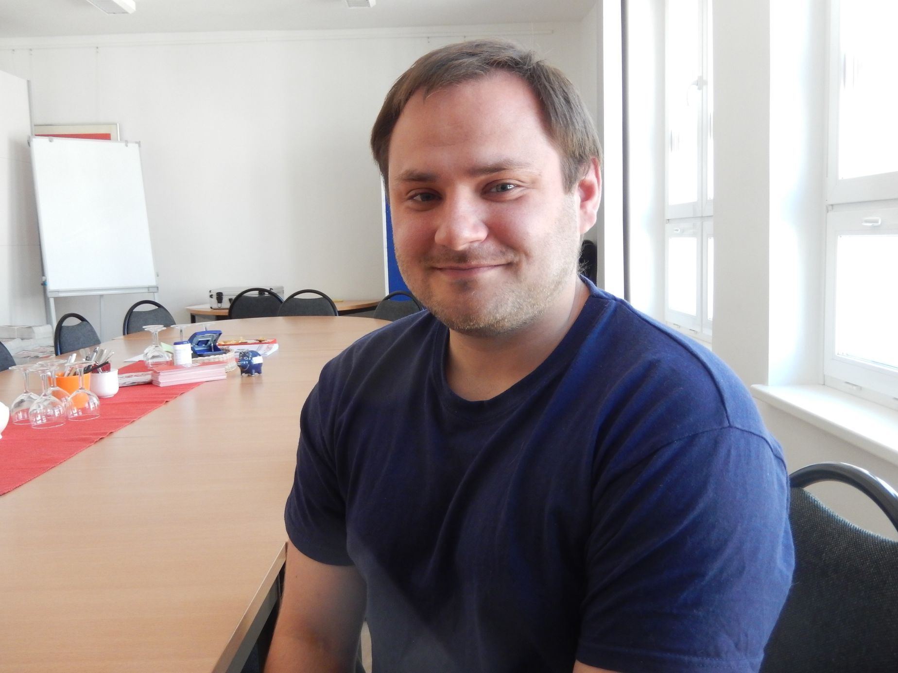 Christian Albrecht z Die Linke.