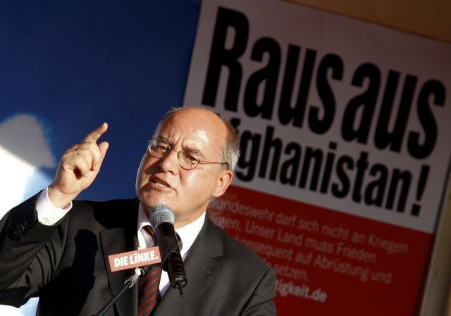 Německo Die Linke Gysi volby