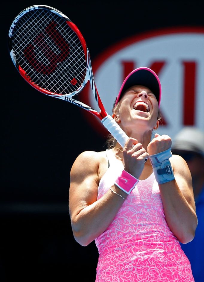 Lucie Hradecká na Australian Open vyřadila Ivanovičovou