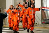 Astronauti se loučí