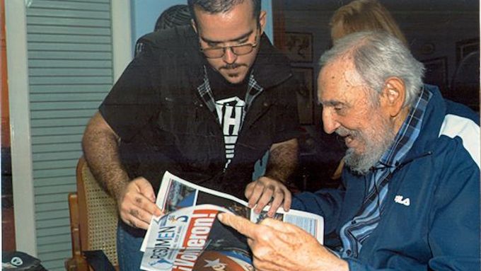 Někdejší kubánský prezident Fidel Castro na snímku z 23. ledna 2015.