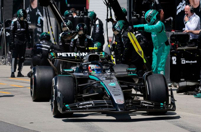 Andrea Kimi Antonelli, Mercedes ve VC Kanady F1 2025