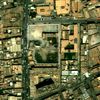 mešita prorok šét mosul destrukce satelitní snímek