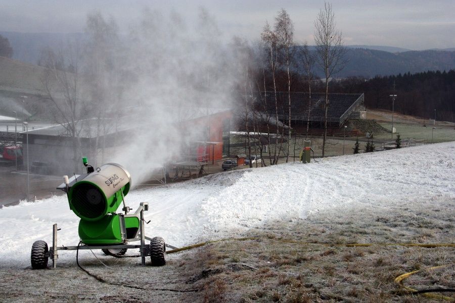 1. zasněžování Vesec