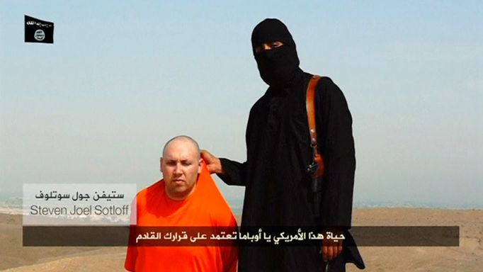 "Jihadi John" na fotografii z videa.