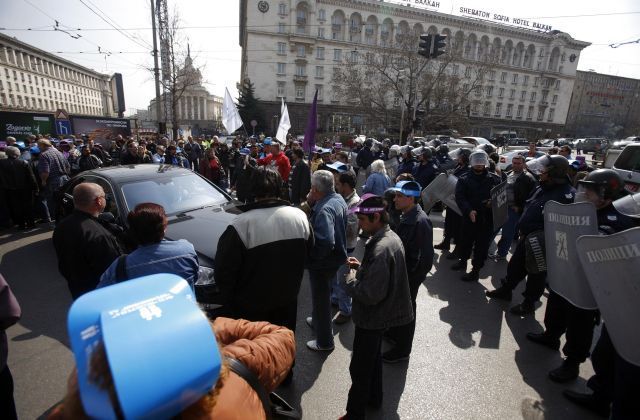 Bulharsko protest krize