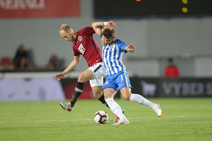 Semih Kaya v ligovém zápase Sparta - Liberec.