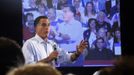 Republican presidential candidate and former Massachusetts Governor Mitt Romney speaks at a campaign rally in Toledo, Ohio September 26, 2012. REUTERS/Brian Snyder (UNITED STATES - Tags: POLITICS ELECTIONS USA PRESIDENTIAL ELECTION) Published: Zář. 26, 2012, 10:32 odp.