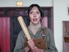 Shelley Duvall ve filmu Osvícení z roku 1980.