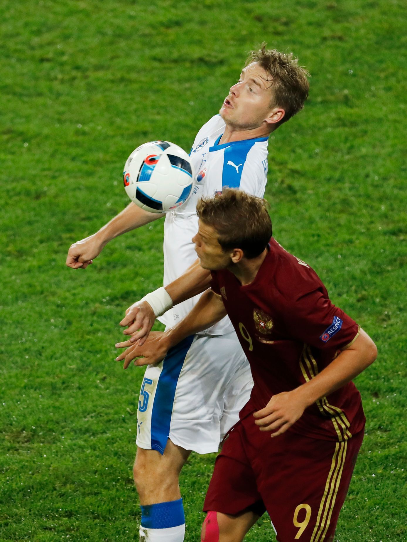 Euro 2016, Rusko-Slovensko: Alexandr Kokorin - Tomáš Hubočan