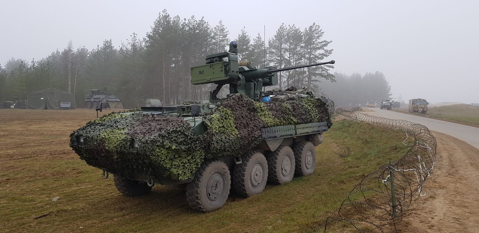 V litevském vojenském prostoru Pabradé a jeho okolí se v první polovině listopadu konalo cvičení více než tři a půl tisíce vojáků NATO.