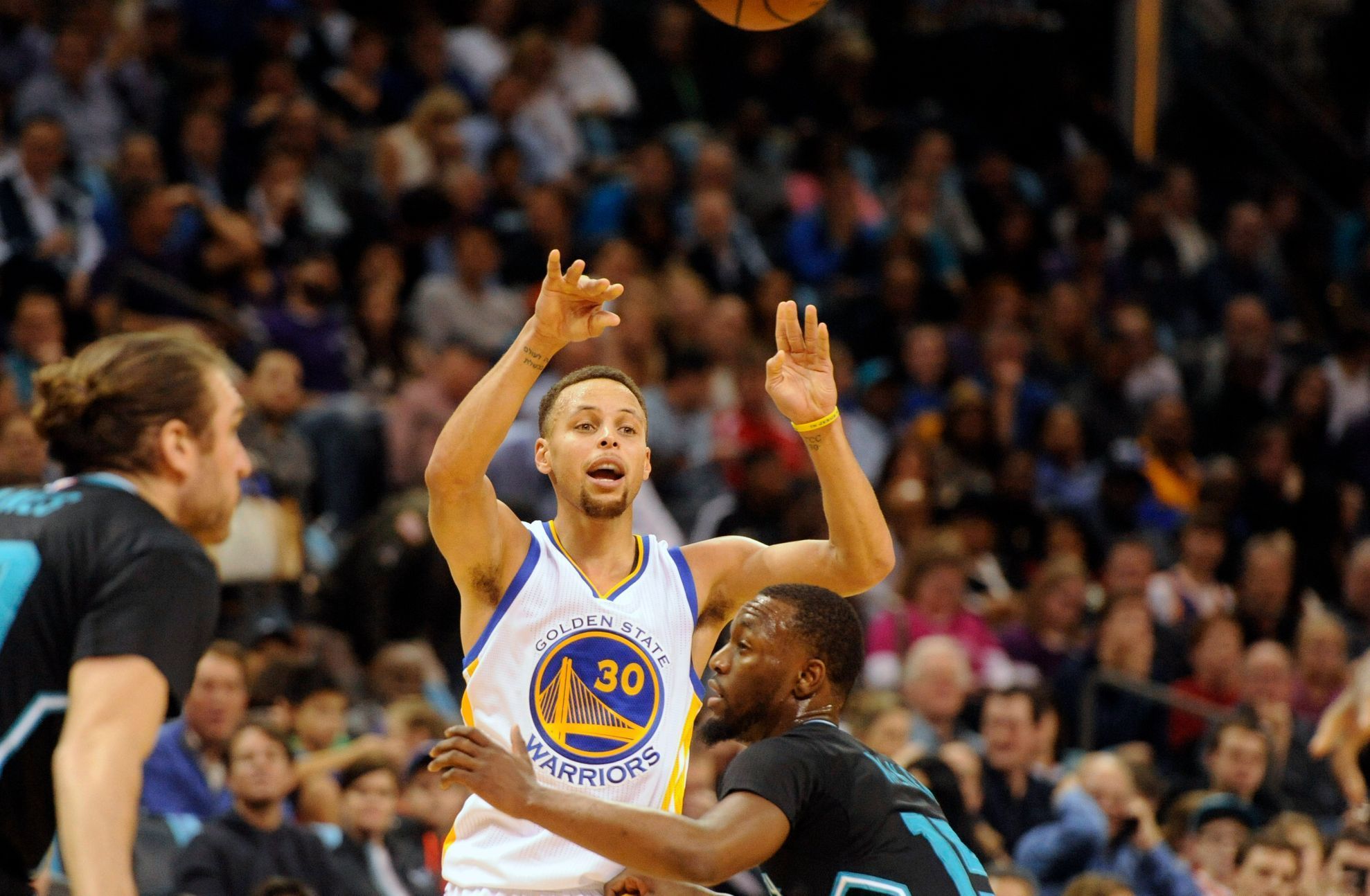 NBA: Golden State Warriors vs. Charlotte Hornets - Stephen Curry