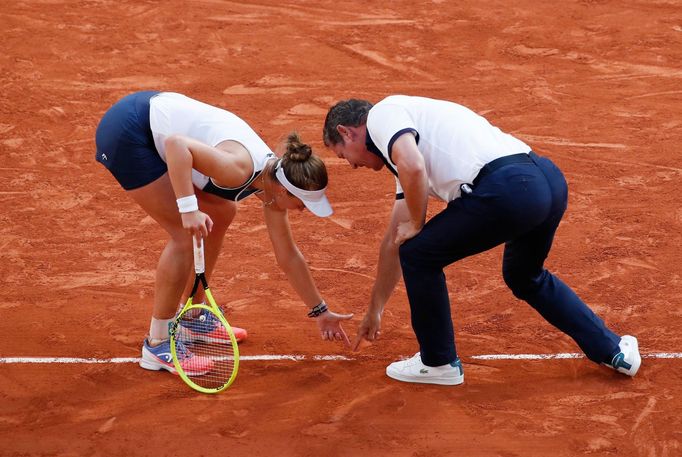 French Open 2021, semifinále - Krejčíková vs. Sakkariová