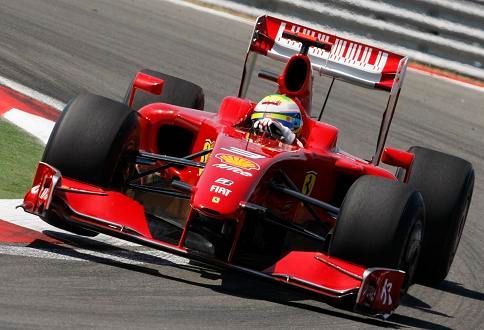 Felipe Massa na Ferrari
