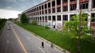 Detroit on the Verge of Bankruptcy May 8th 2012, The Packard Automotive Plant a former car manufacturing factory in Detroit, Michigan designed by Albert Kahn has become a haven for graffiti artists. After being abandoned for decades the plant is slated to be destroyed in the summer. Bankruptcy looms for the city of Detroit after decades of a troubled economy initially caused by the decline of the domestic automobile manufacturing industry.