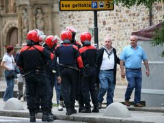 Demonstrace baskických stran jsou ve Španělsku na denním pořádku.