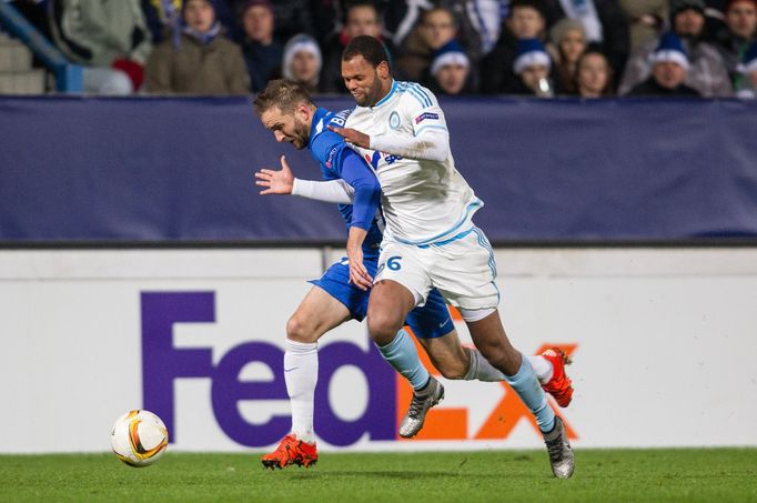 EL, Liberec-Olympique Marseille: Marek Bakoš - Rolando