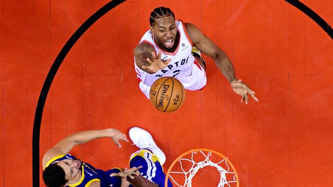 Kawhi Leonard v prvním finále NBA 2019