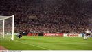 FILE PHOTO: Football - 1990 FIFA World Cup - Final - Argentina v West Germany - Stadio Olympico, Rome - 8/7/90   Andreas Brehme - West Germany scores winning penalty   Ma