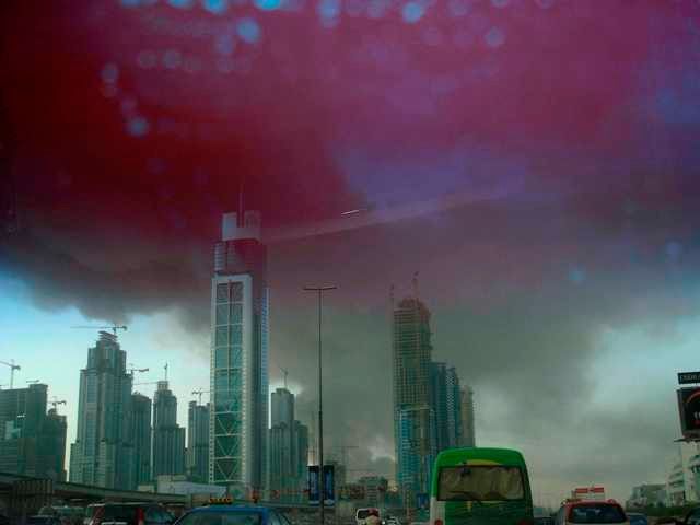 Výbuch v Dubaji