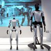 Čína, Peking, robot, výstava, humanoid,