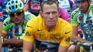 Americký cyklista Lance Armstrong v cyklistickém závod